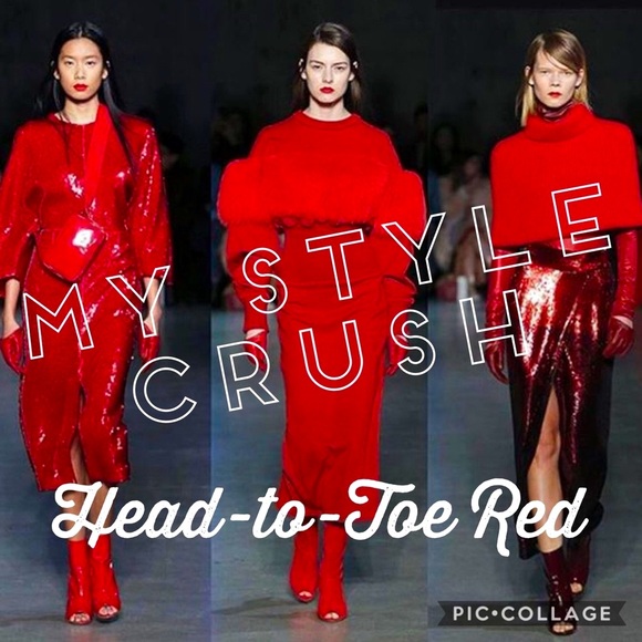 MY STYLE CRUSH: Head-to-Toe Red - Picture 1 of 8